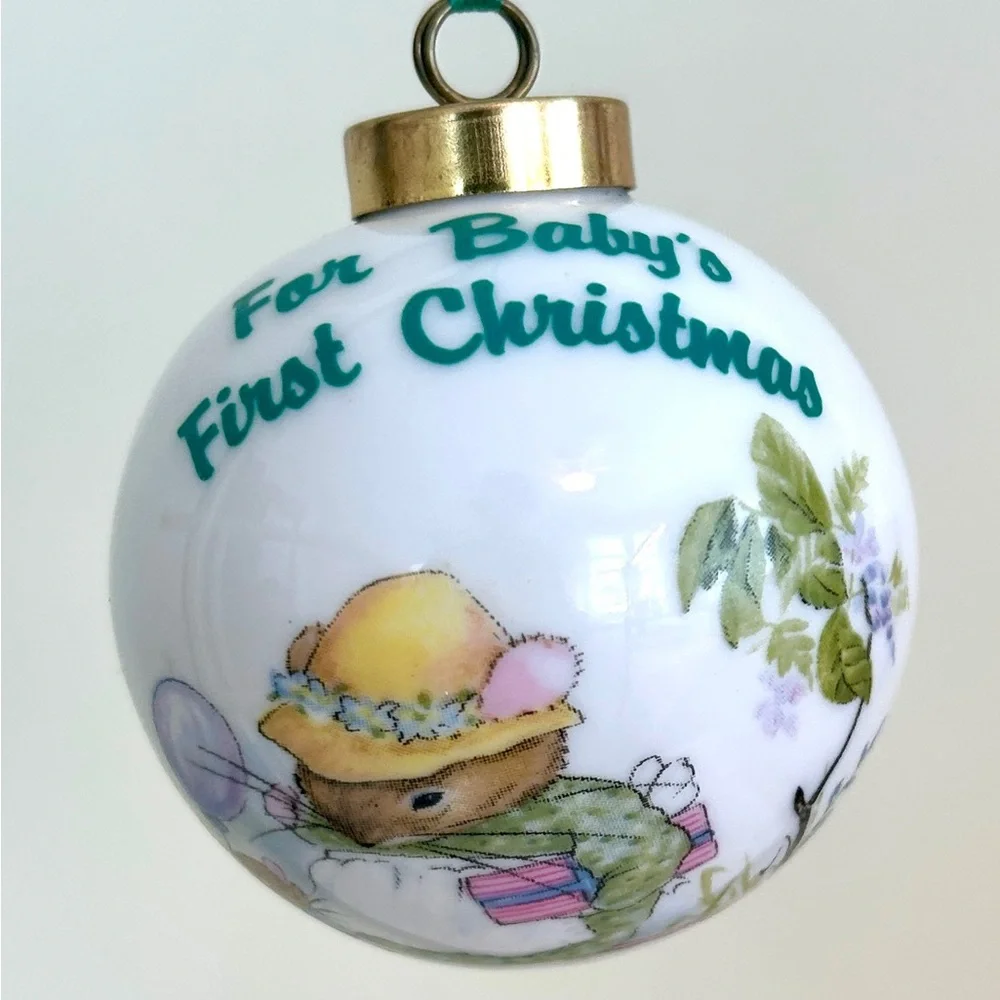 Baby’s Irish Blessing First Christmas Ornament | Ceramic | Original Box